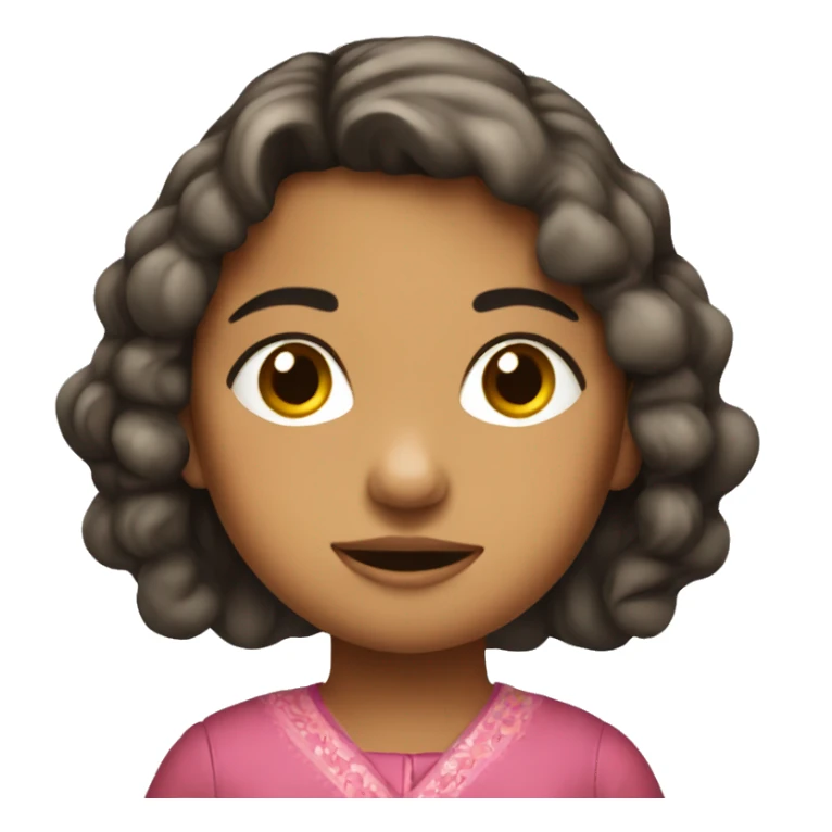 Niña pequeña disfrazada sticker