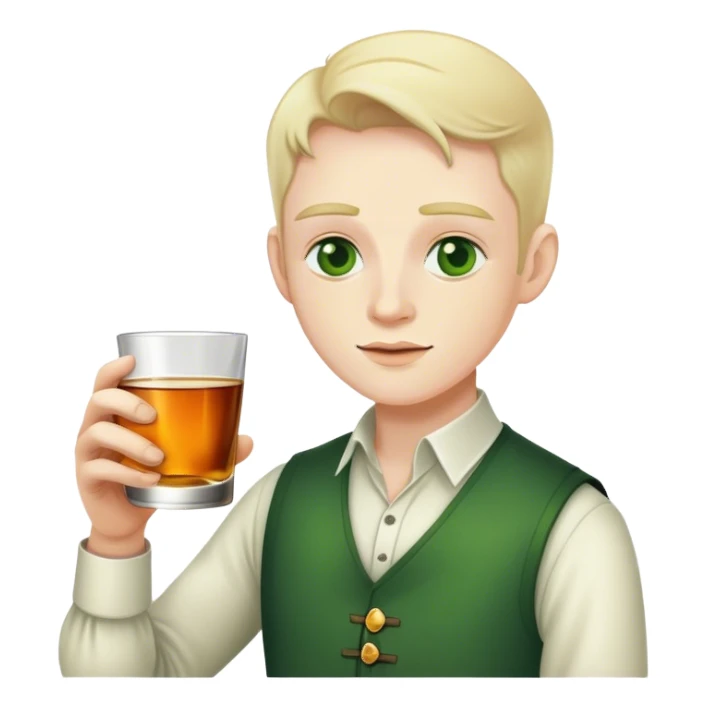 Irish whiskey drunk sticker
