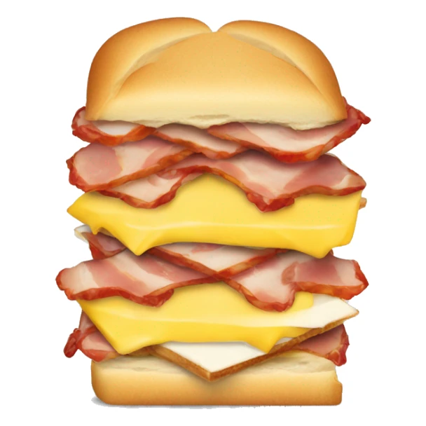 bacon egg and cheese sandwich walking sticker