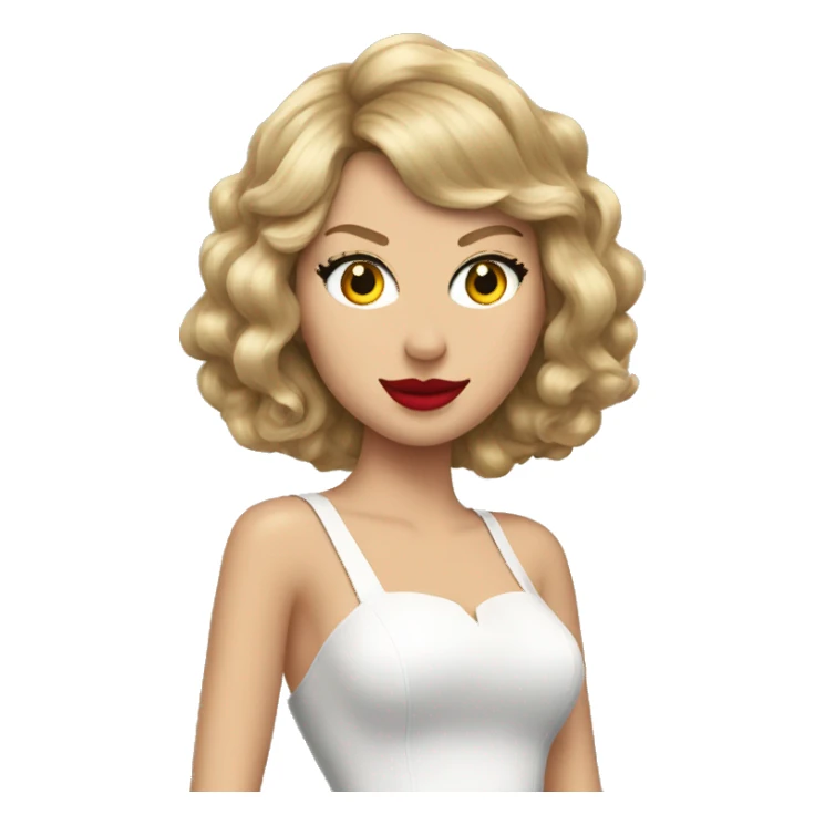 Taylor swift queen costume  sticker