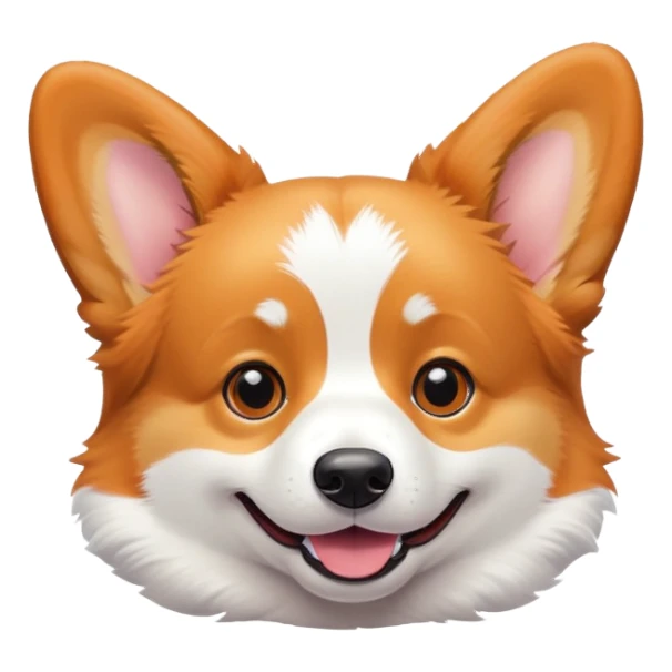 Весёлый корги sticker