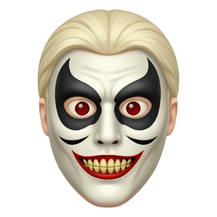 horror masked man sticker