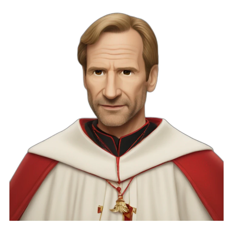 ralph fiennes cardinal sticker