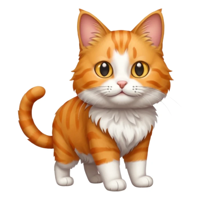  a walking cat  sticker