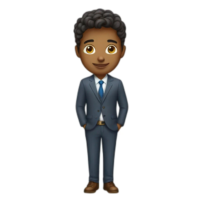 entrepreneur boy sticker