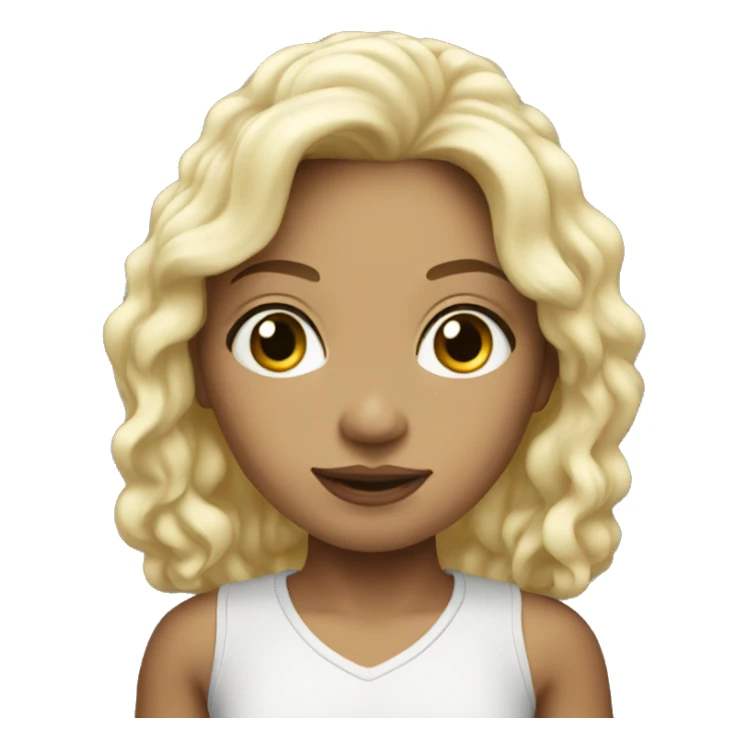 White mini Kelly  sticker