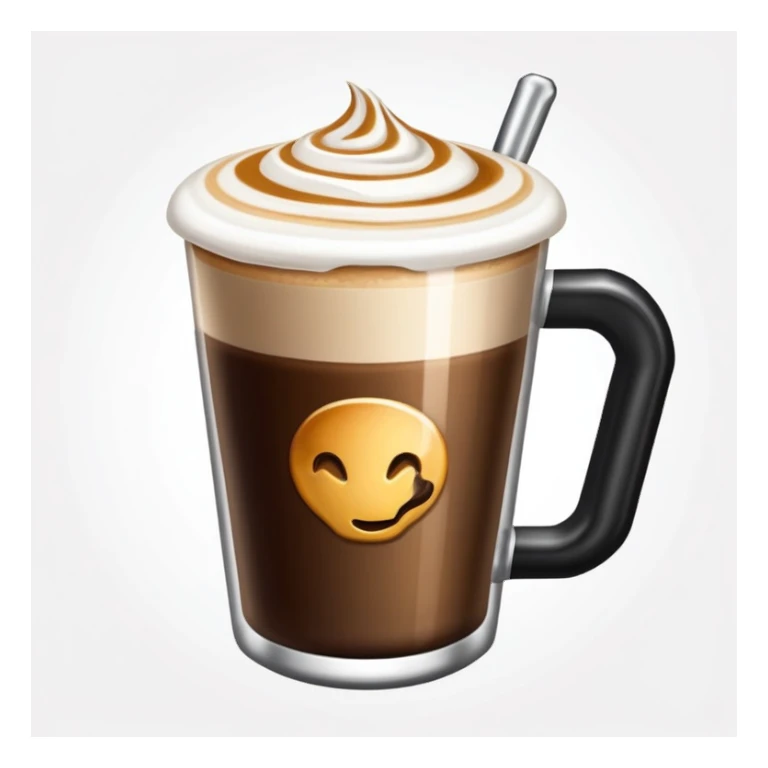 instrumento para hacer capuchino sticker