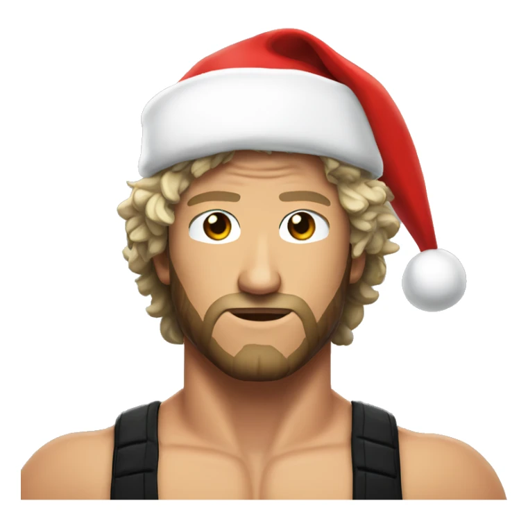 Kenny Omega with Santa hat sticker