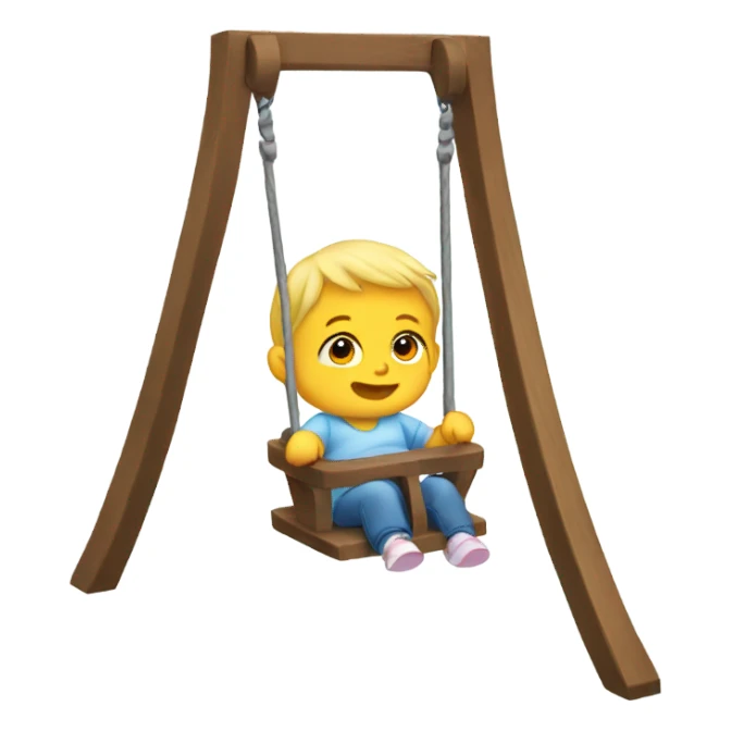 Baby swing sticker