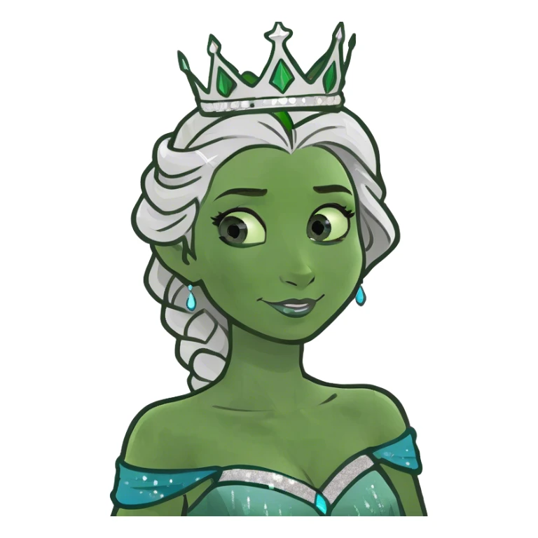 queen elsa from disney  sticker