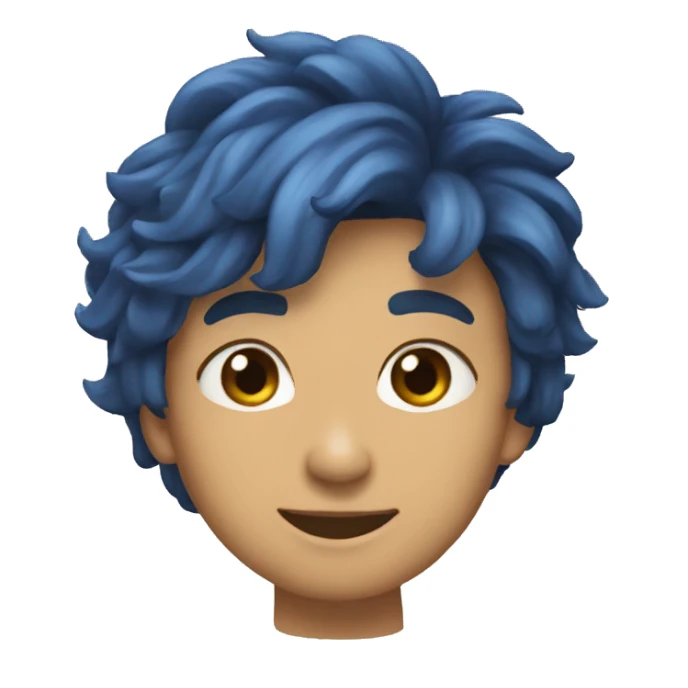 Lingkaran biru sticker