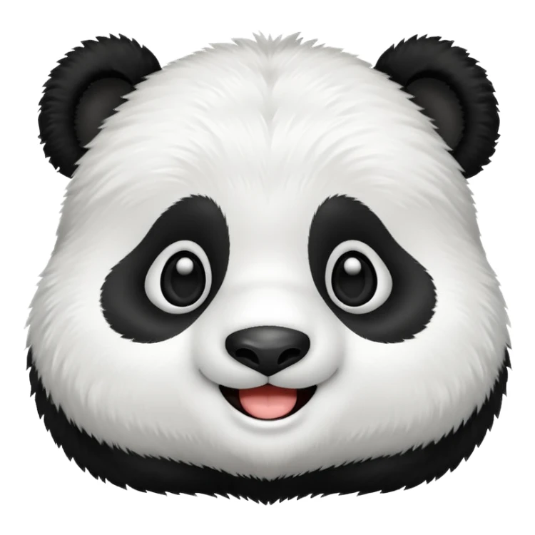a cute panda bear sticker