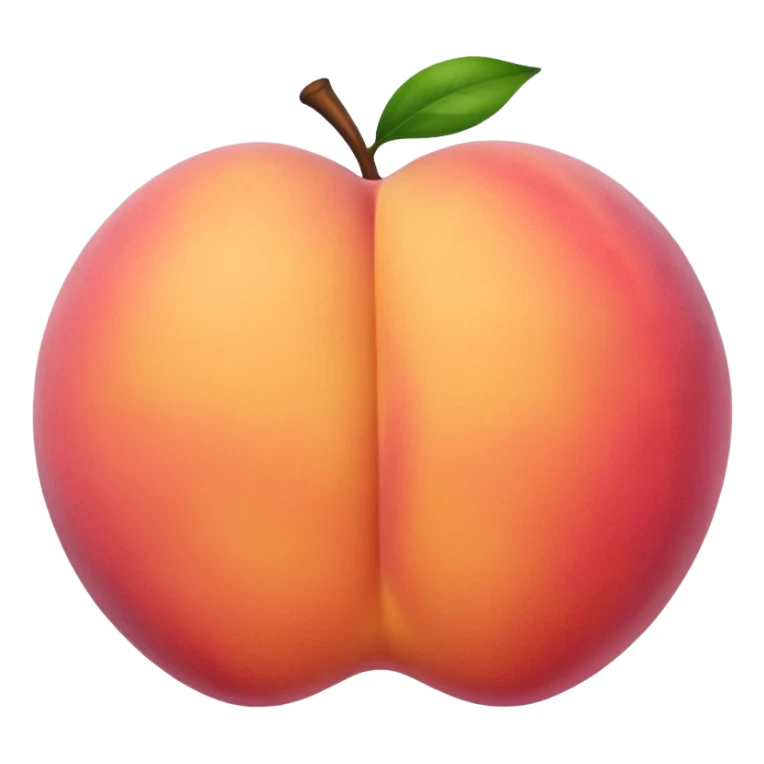 Big butt emoji sticker