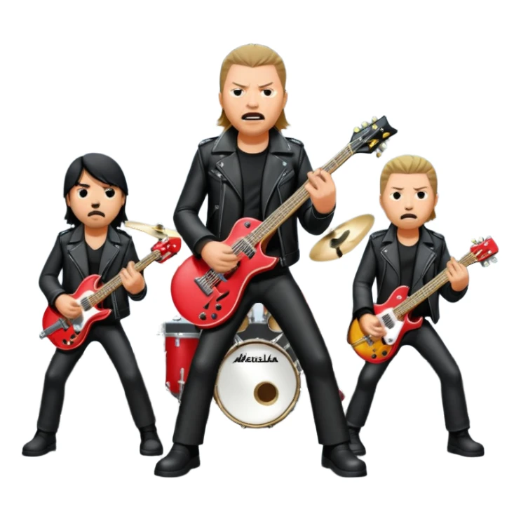 Metallica playing “one” on stage  sticker