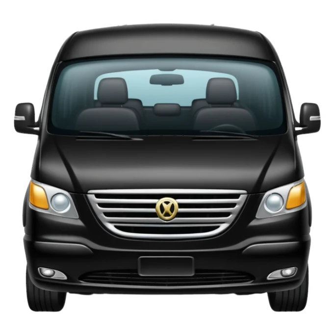 Luxury Van Limousine  sticker