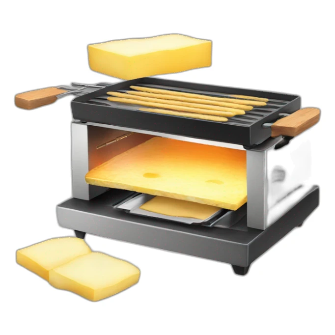 Raclette grill sticker
