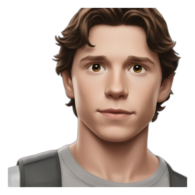 Tom holland young Christian bale sticker