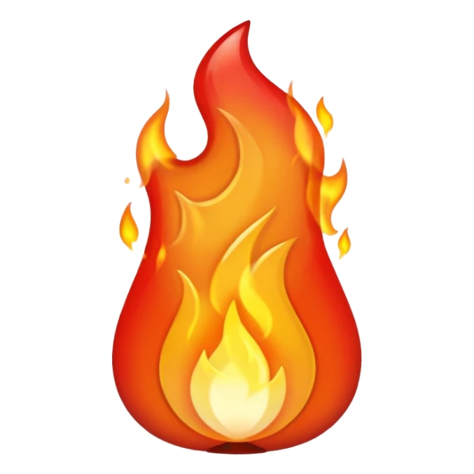 fire emoji sticker