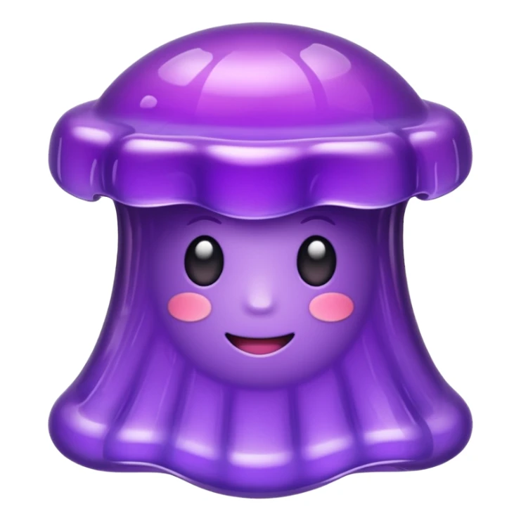 jelly disc smushed sticker