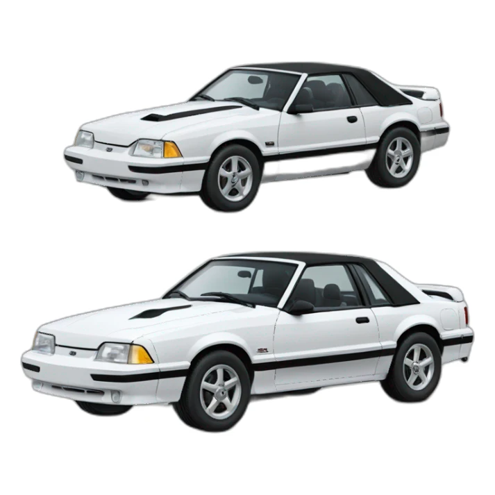 1992 Mustang 5.0 sticker