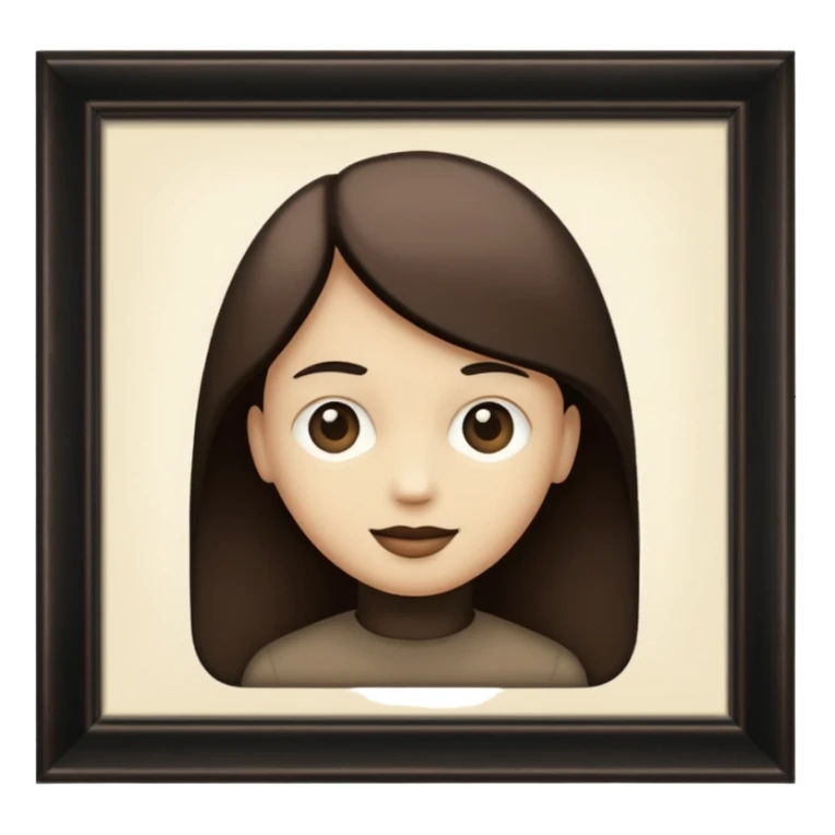 photograph in a picture frame sticker