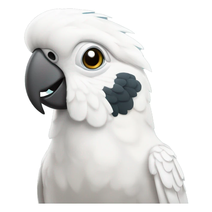Goffin’s cockatoo sticker