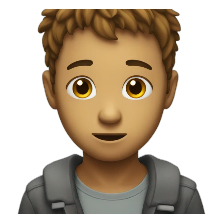 Sad but happy  sticker