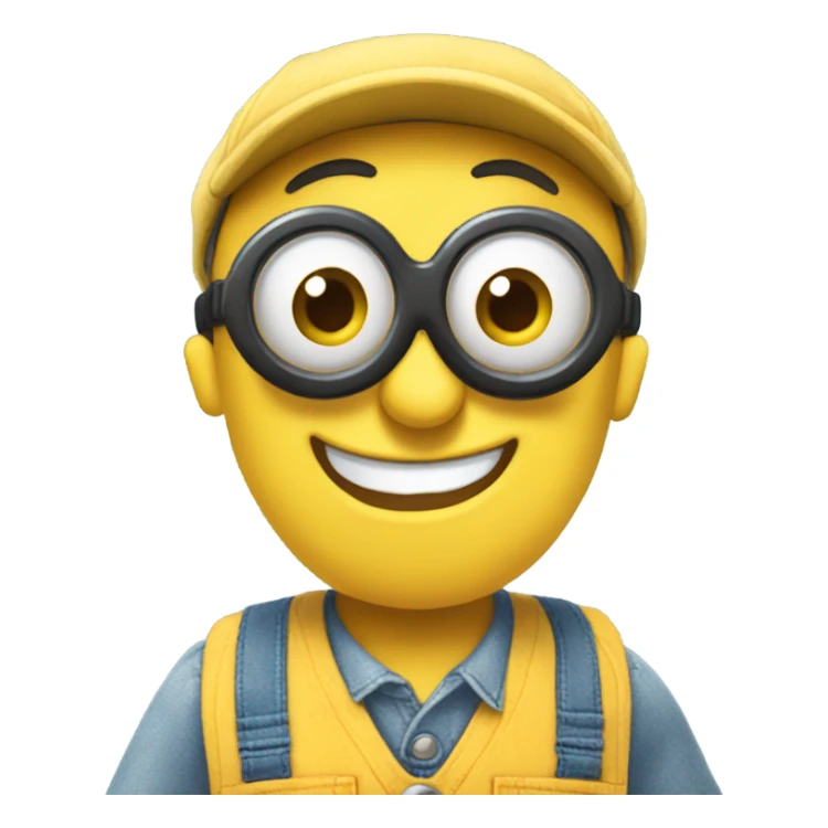 A minion emoji sticker
