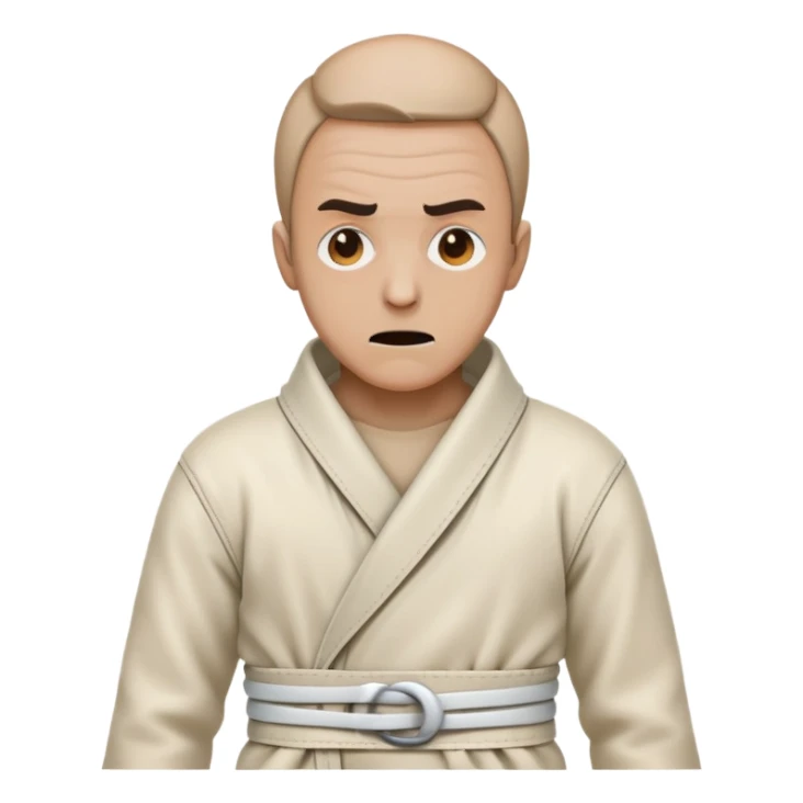 a madman in a straitjacket sticker