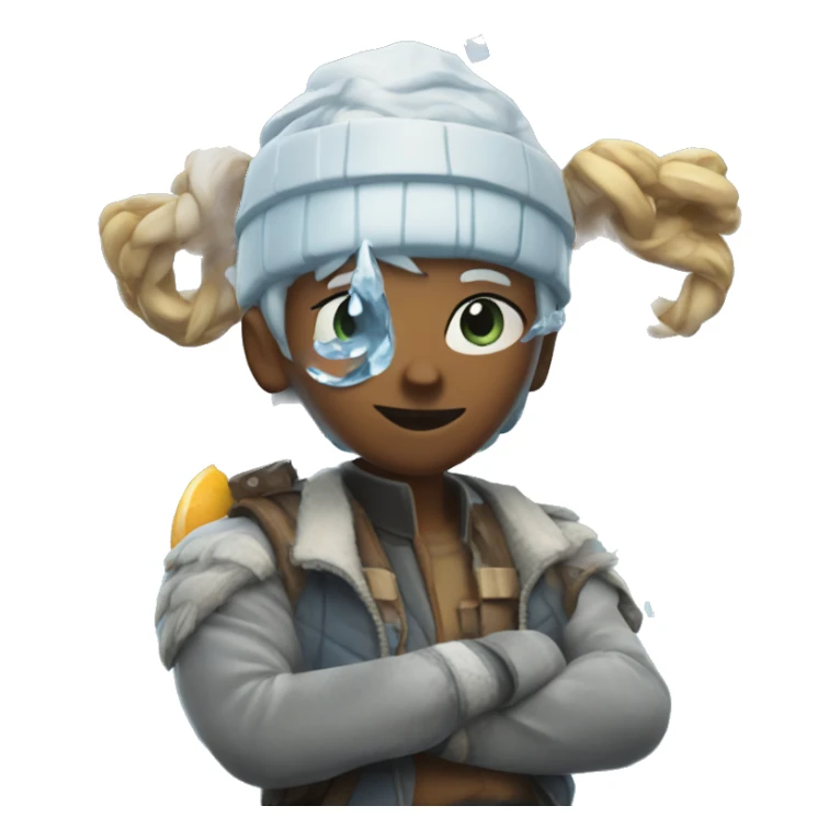 Ice spice in fortnight sticker