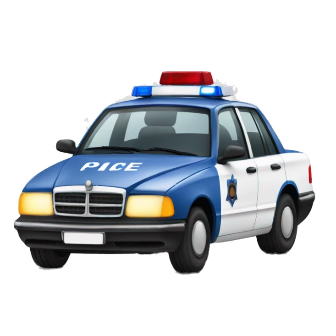 German Police Car chae sticker