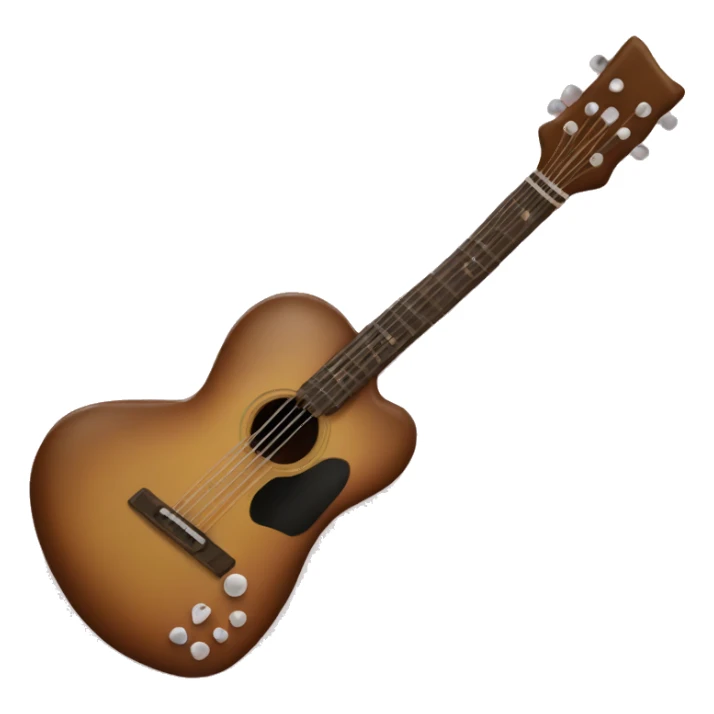 heart-shaped guitar sticker