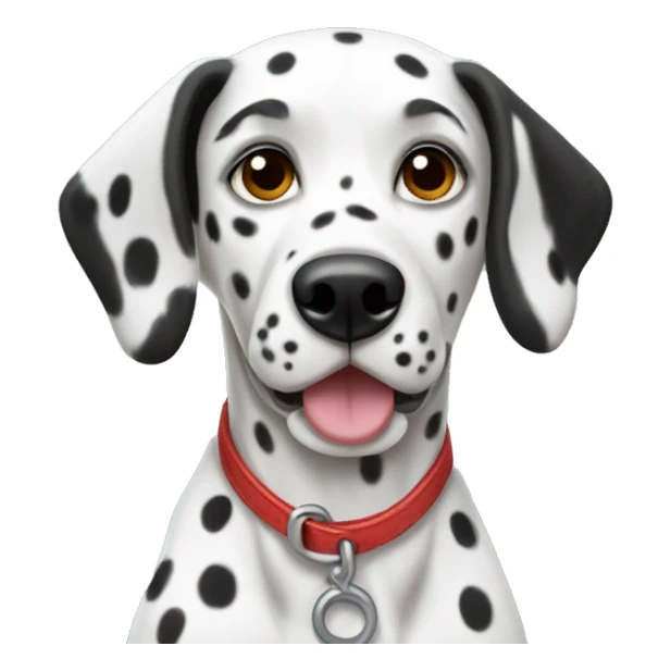 Dalmatian dog sticker