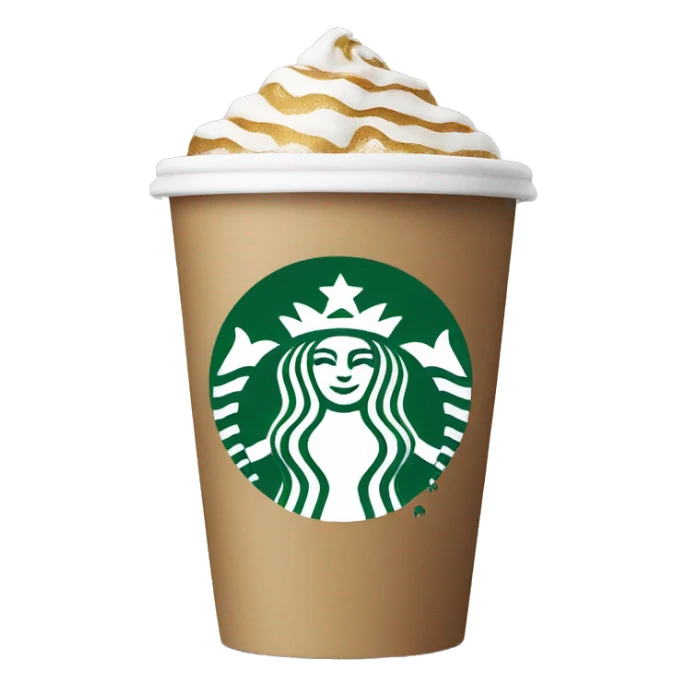 Starbucks holiday cup sticker