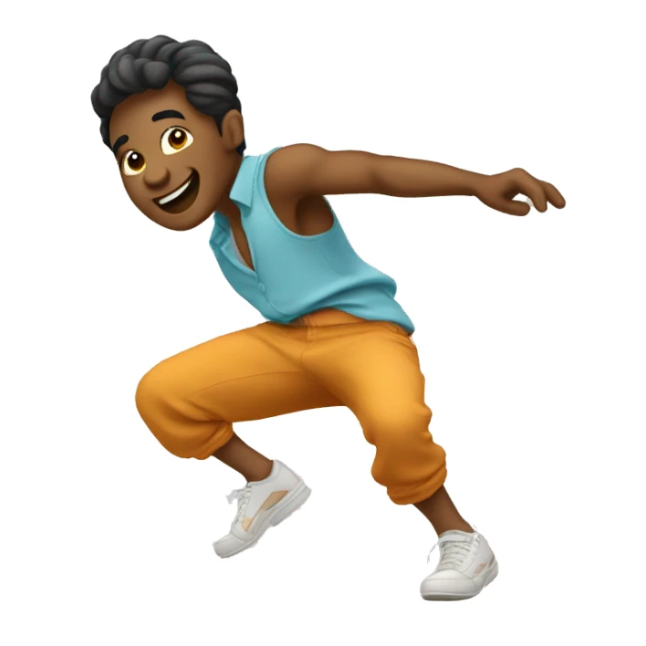lápiz bailando sticker