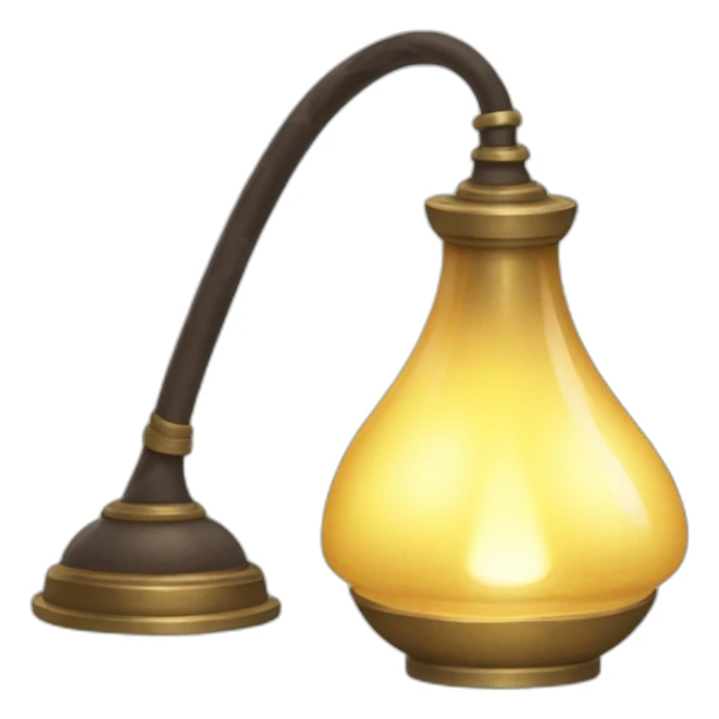 lampe magique génie Aladdin sticker