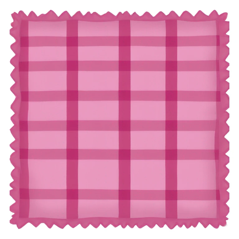 pink plaid blanket sticker