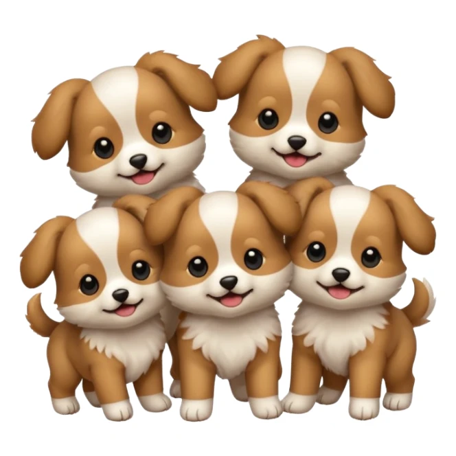 Perritos bailando sticker