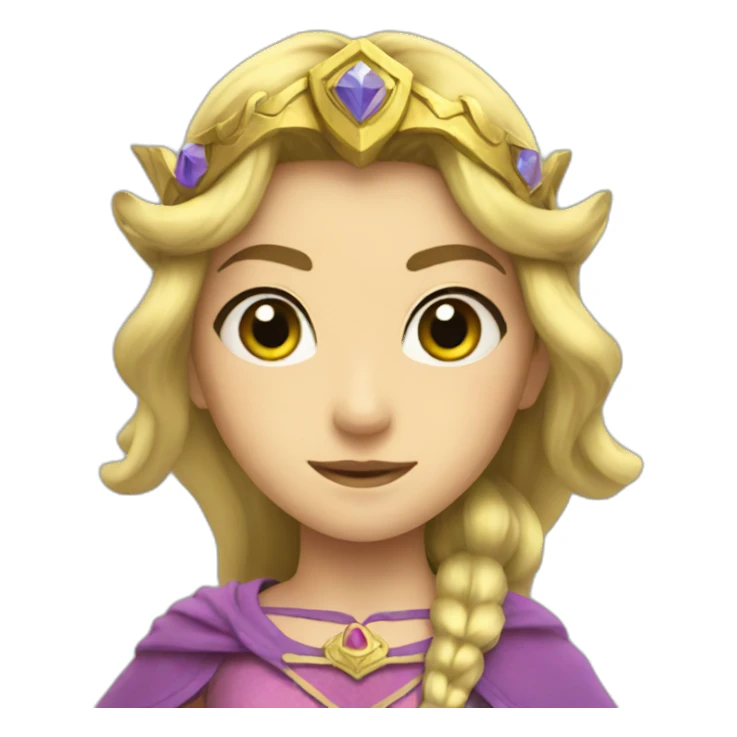 Zelda princess sticker