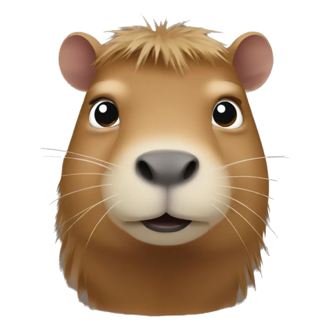 meawing capybara sticker