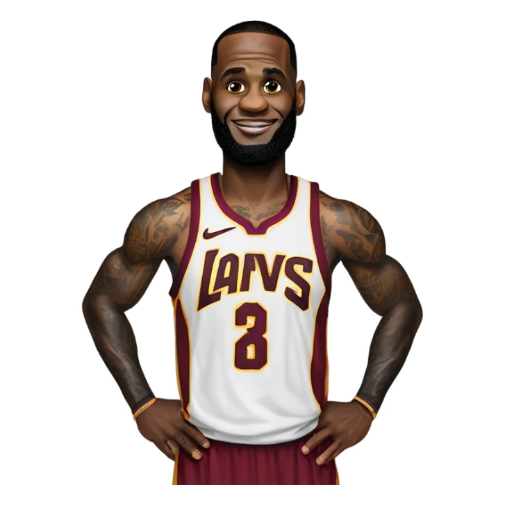 LeBron James ￼ sticker