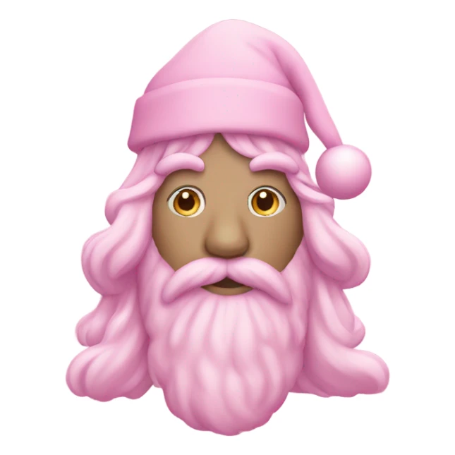Pink Christmas tre sticker