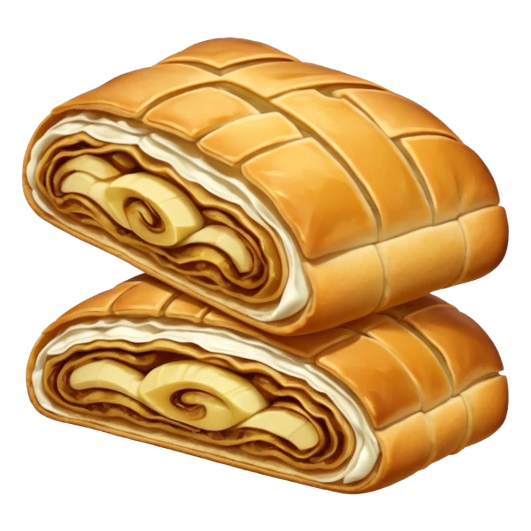 strudl aux pommes sticker