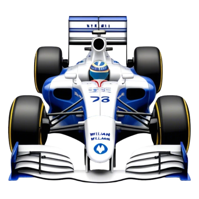 williams racing f1 sticker