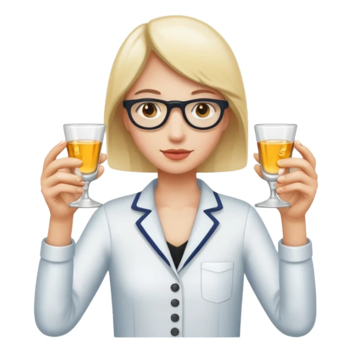 holding hand shot glasses sticker