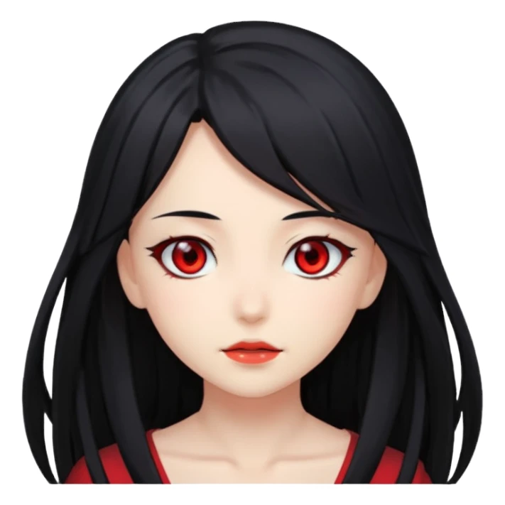 Anime Dragon Lady She/Her sticker