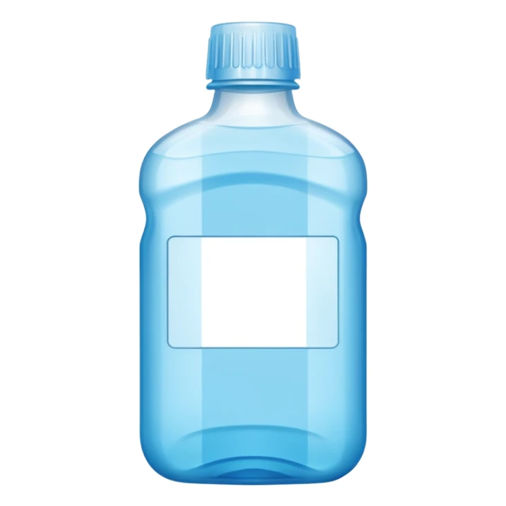 Mouthwash littering sticker