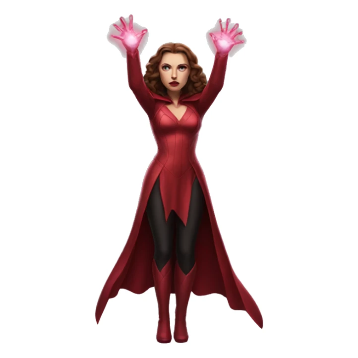 Scarlet Witch full body  sticker