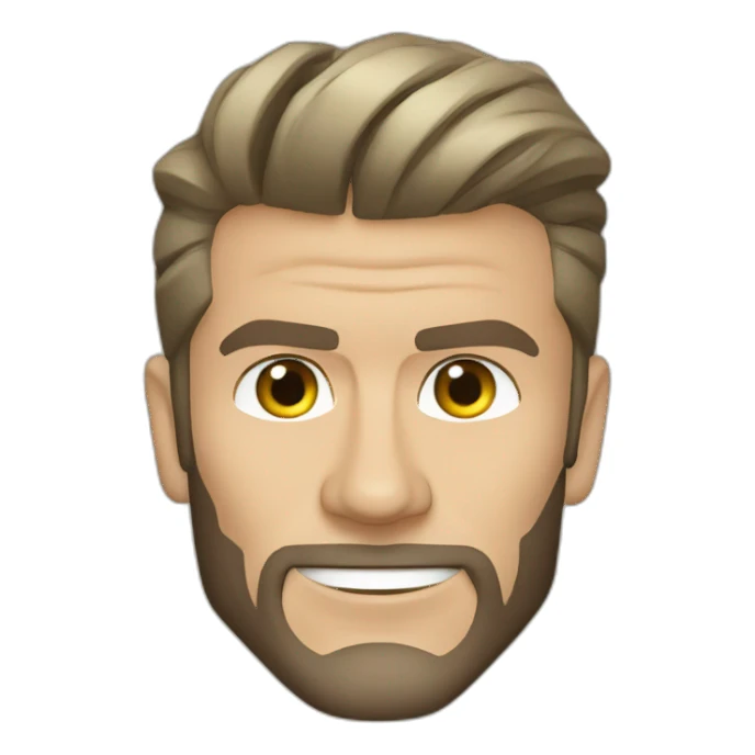 David beckham sticker