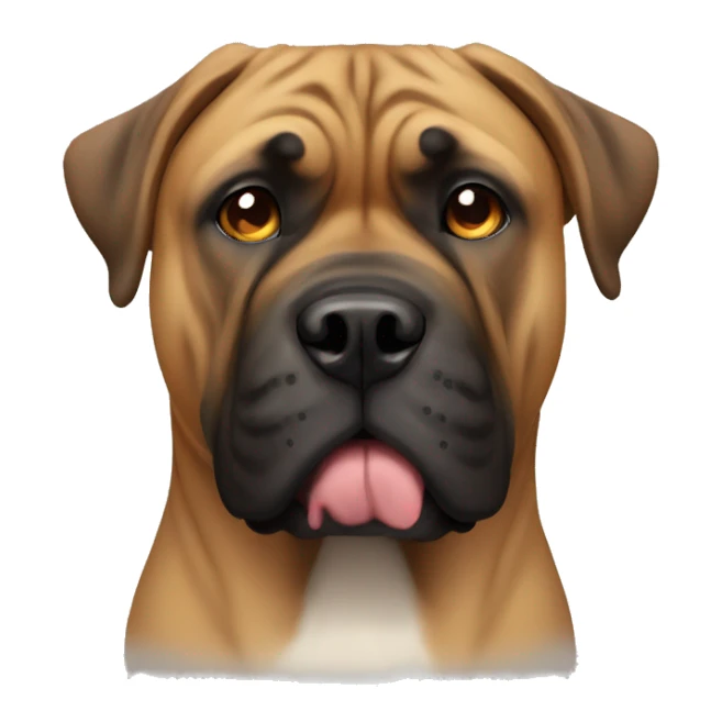 Bull mastiff sticker